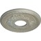 Ekena Millwork Palmetto Ceiling Medallion (Fits Canopies up to 4 7/8"), 12 1/8"OD x 3 1/2"ID x 1"P, Flash Gold CM12PMFLS - alternate 4
